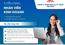 Kim Nhật: Tuyển dụng nhân viên kinh doanh